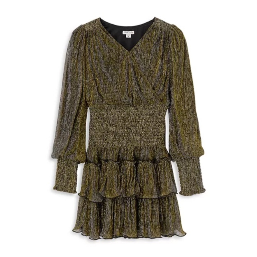 Habitual Metallic Dress